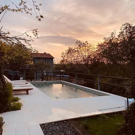 Wellness House Oliva With Heated Salt Water Pool, Sauna & Jakuzzi Вилла